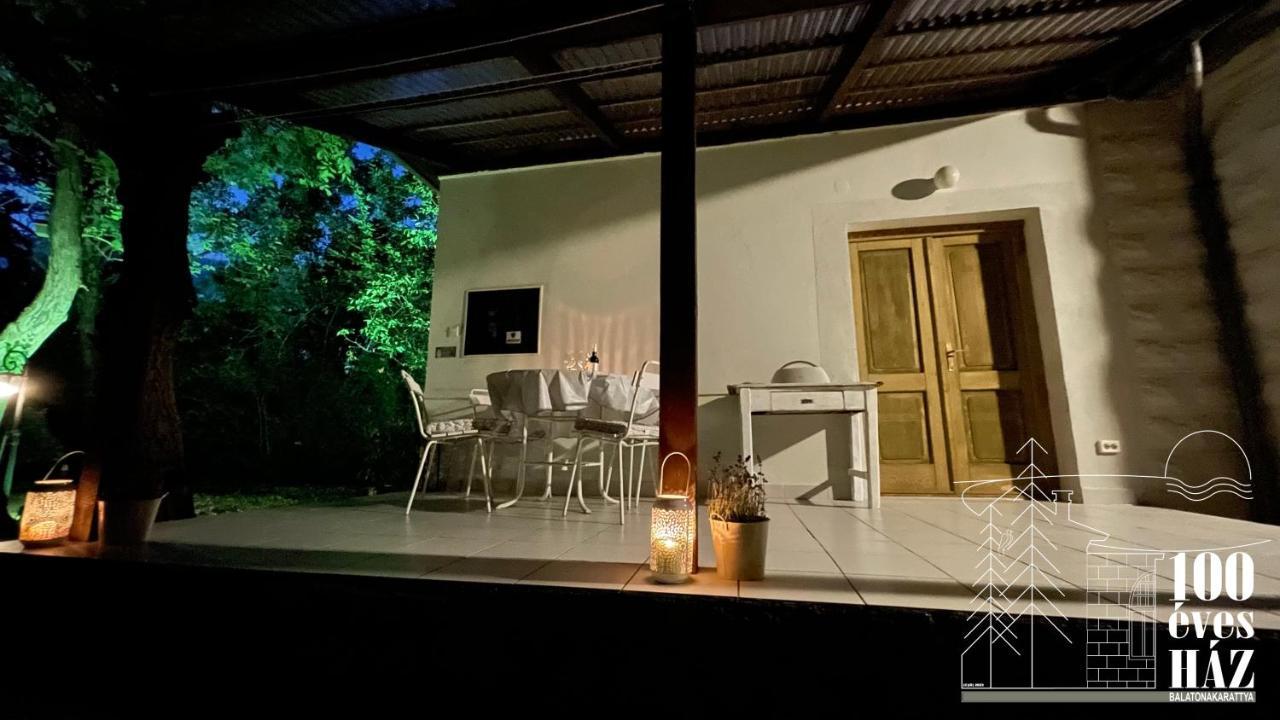 Villa 100 éves ház Balatonakarattya Esterno foto