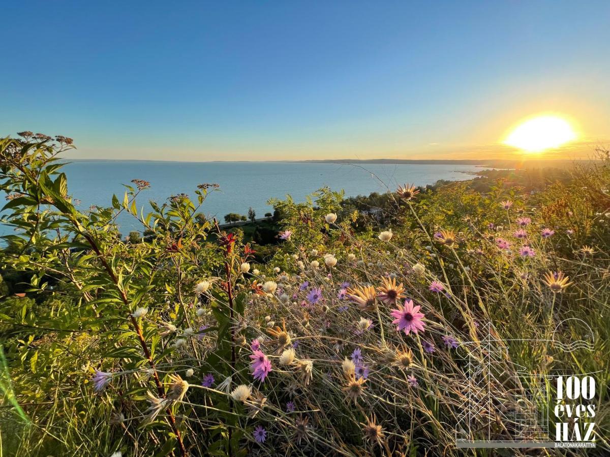 Villa 100 éves ház Balatonakarattya Esterno foto